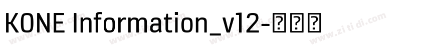 KONE Information_v12字体转换
